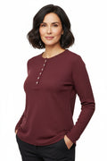 LTM BRL Burgundy Full Sleeve Top