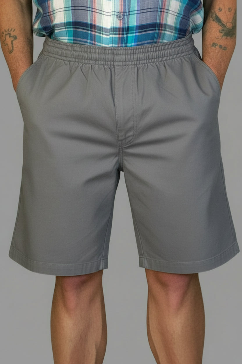 Men's Elastic Waist Shorts