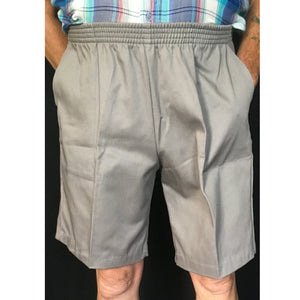 Mens elastic waist sales shorts with belt loops